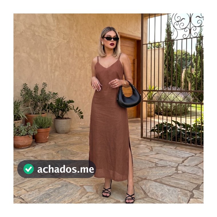 Vestido Feminino Longo Viscose Com Alcinha Estilo Casual Evangelico Feminina Midi Regulavel Premium