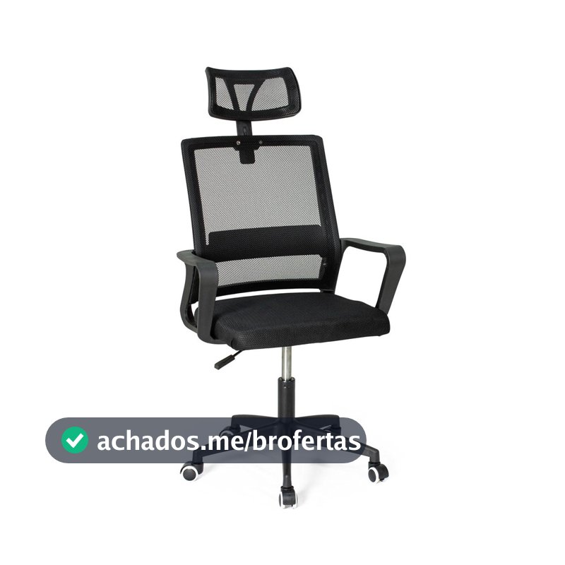 Cadeira de Escritório Giratória Executiva Pro com Regulagem de Altura
