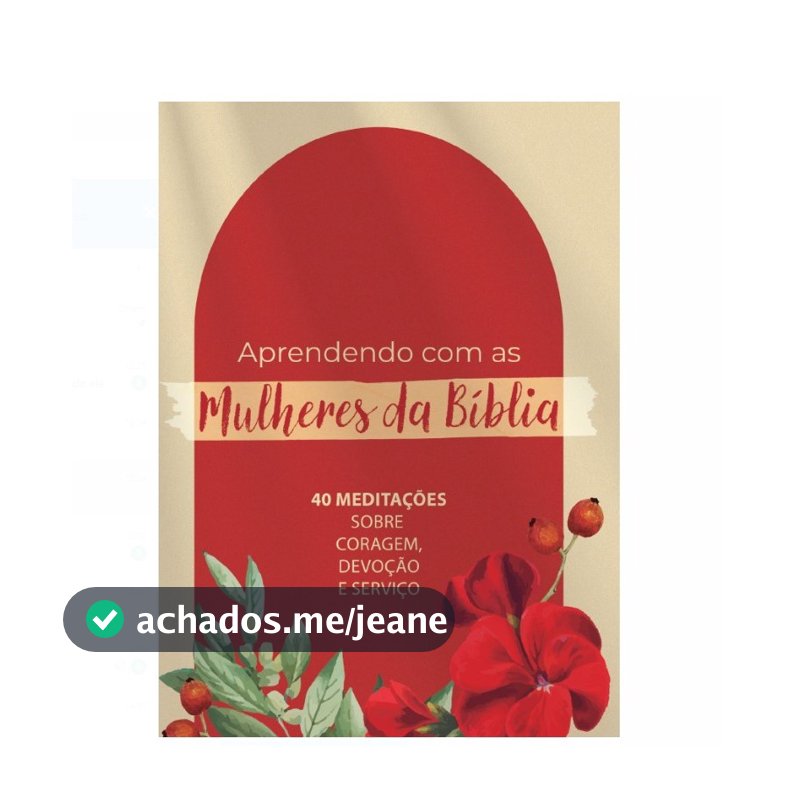 Livreto Lições de Fé das Mulheres da Bíblia