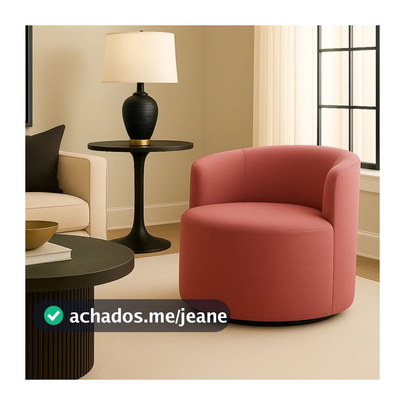 Poltrona Duna Curva Orgânica Decorativa Moderna Ideal para Sala, Quarto e Consultório