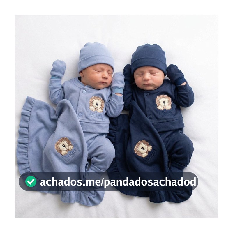 Kit 2 Saída Maternidade 10 Peças Bebê Menino Suedine Algodão Linha Premium Macio Confortável Promoção