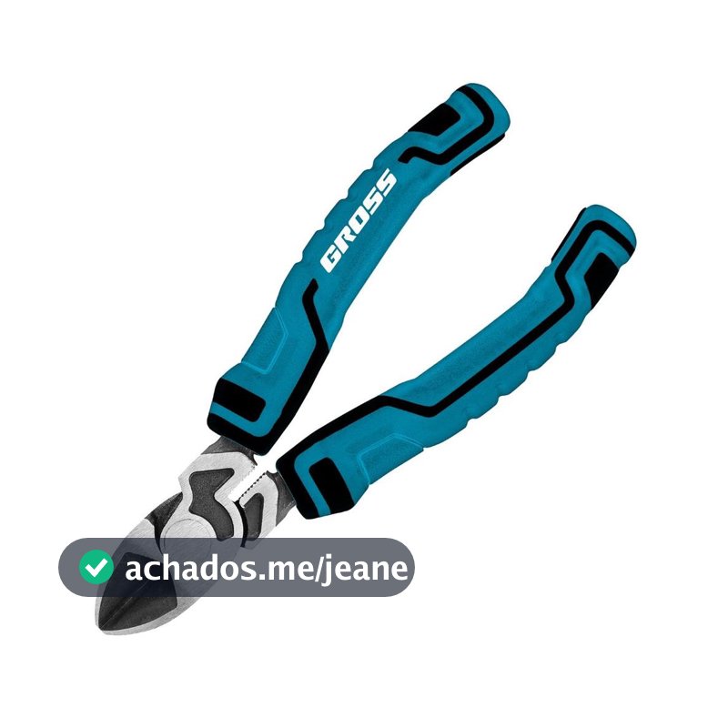 Alicate Corte Diagonal 6'' 150mm Gross 1754855 Aço CrV