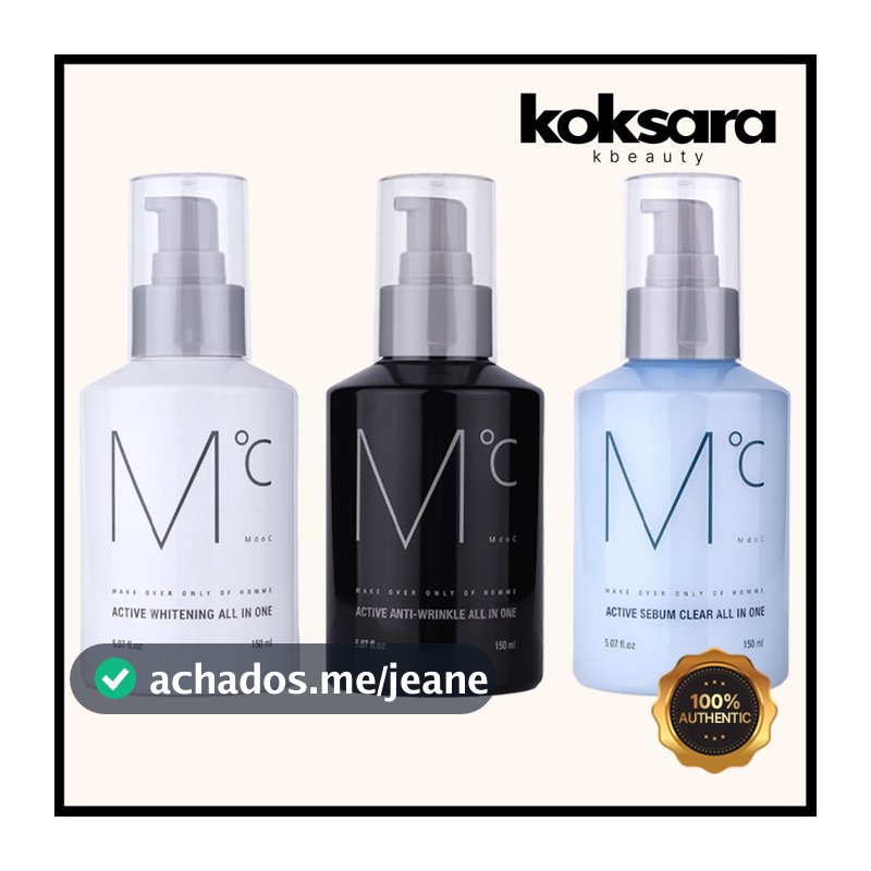 M℃ Active All In One 150ml (Whitening, Anti Wrinkle, Sebum Clear)