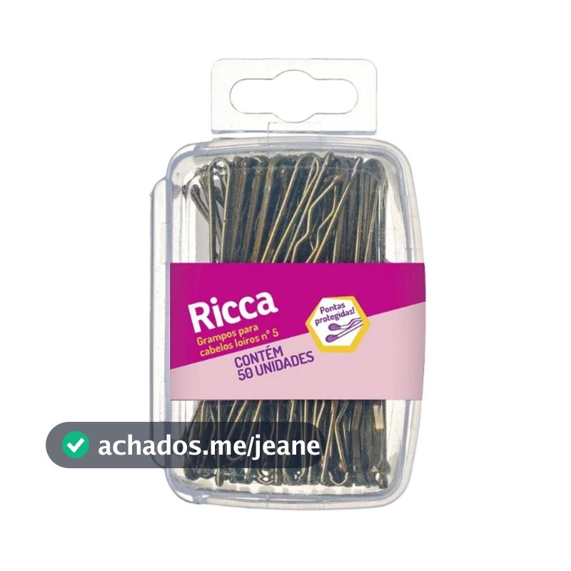 GRAMPO PARA CABELOS LOIROS Nº 5 RICCA