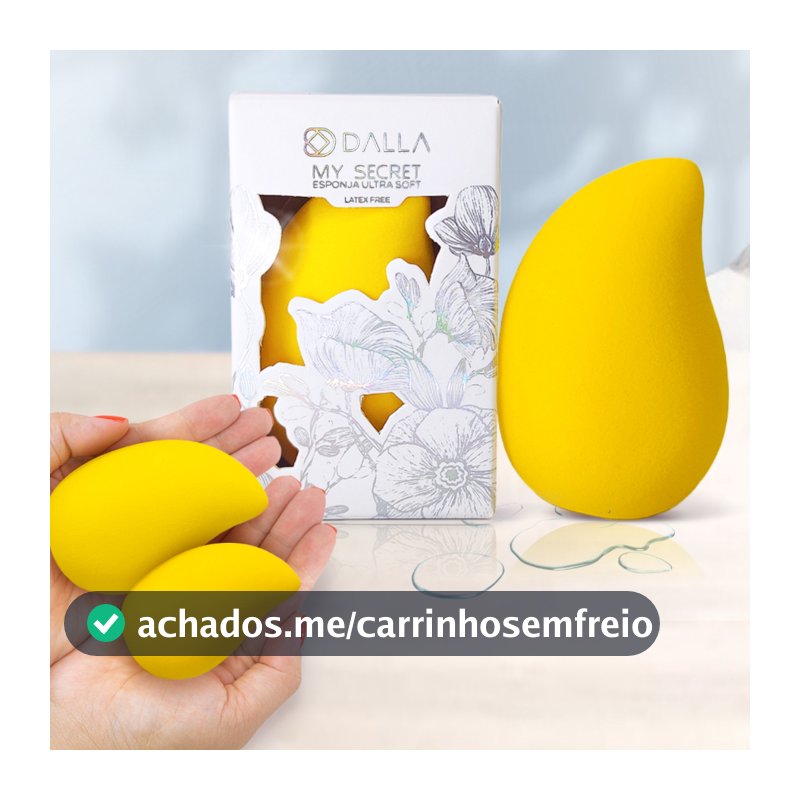 Esponja Ultra Soft Facial de Manga My Secret Dalla Maquiagem
