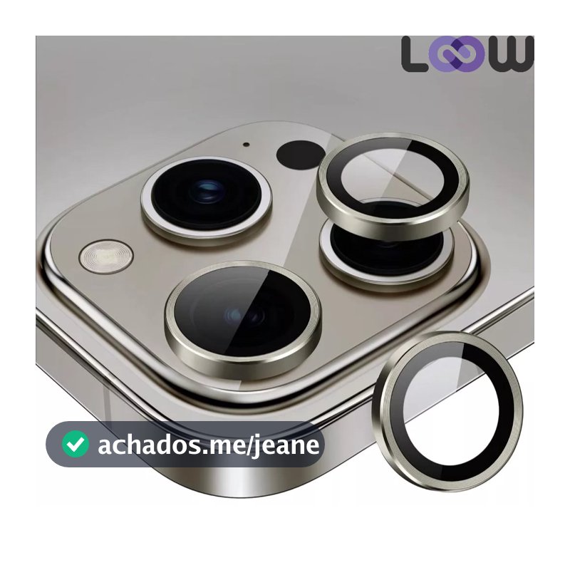 Kit Películas Lente Para iPhone 16, 16 Plus, 16 Pro, 16 Pro Max Câmera Proteção