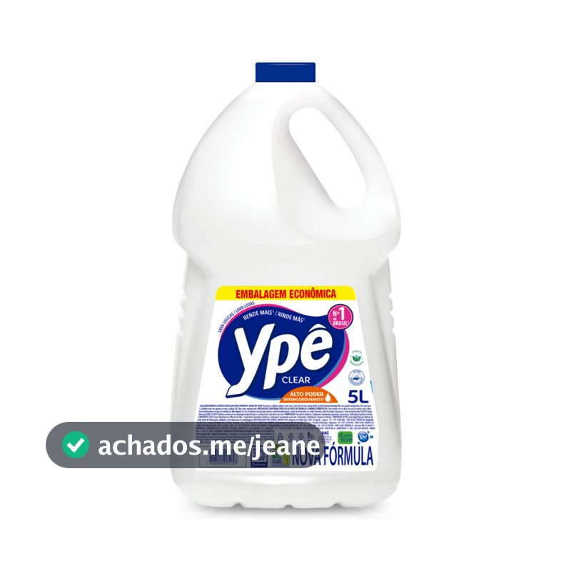 Detergente Líquido Clear Ypê - 5L