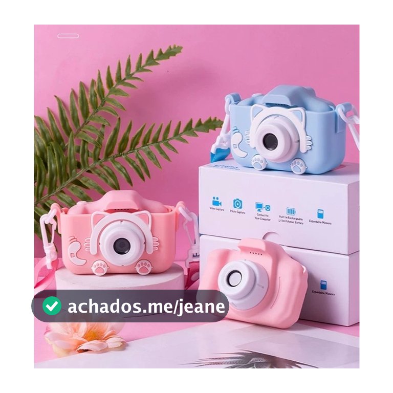 Camera Infantil Digital Filmadora Infantil Mini Maquina Fotografica Infantil Fotografa E Filma Tira Foto
