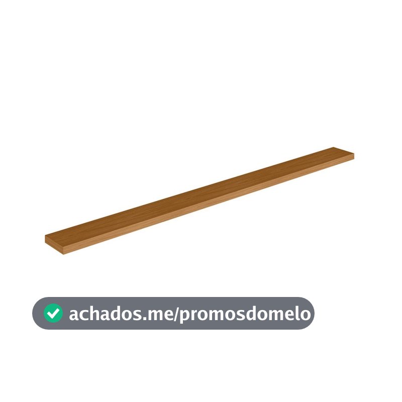 Prateleira Decorativa 218 Cm Nature Fosco - Linea Brasil