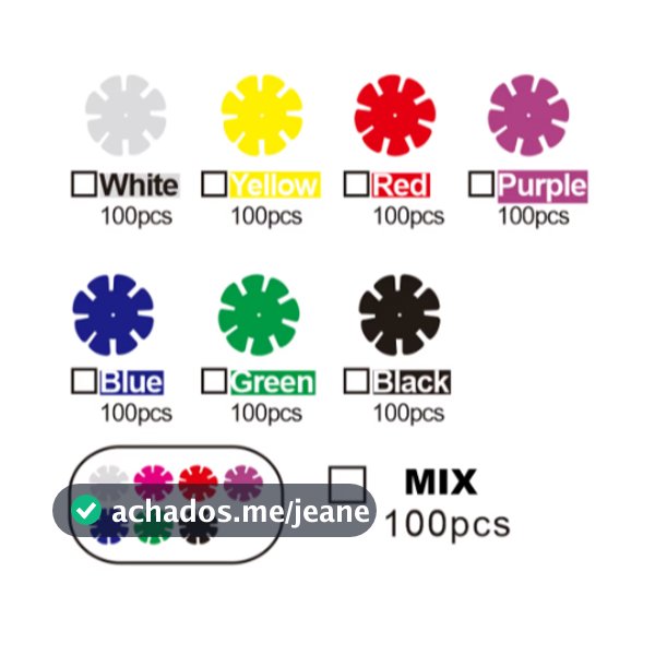 ✨ Endo Stop Flower em Silicone – Kit com 100 Unidades | Precisão e Controle para Endodontia!