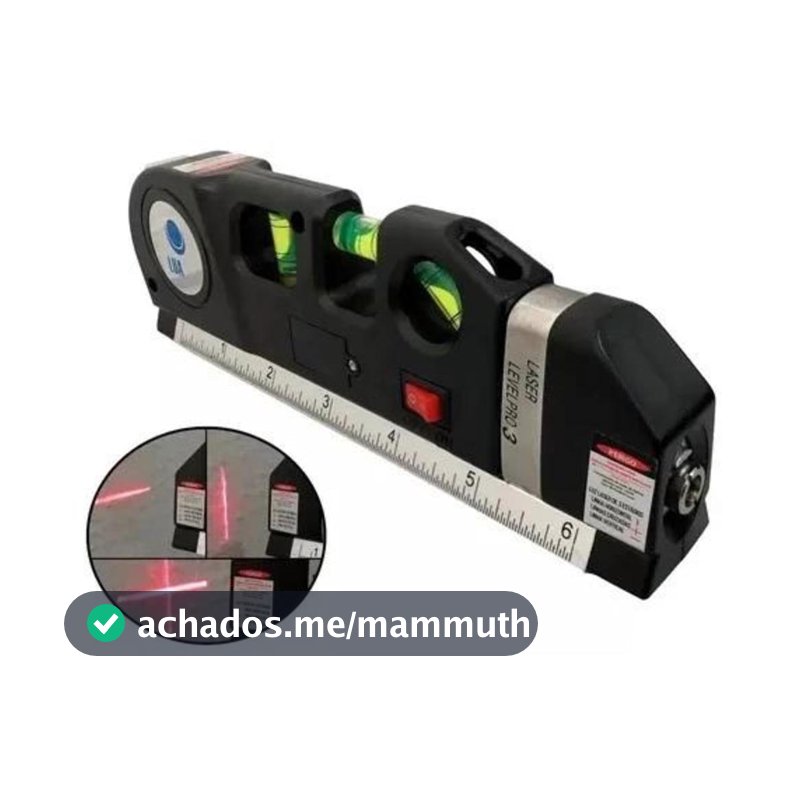 Nível Laser Trena Profissional Level Pro3 Estágios Nivelador