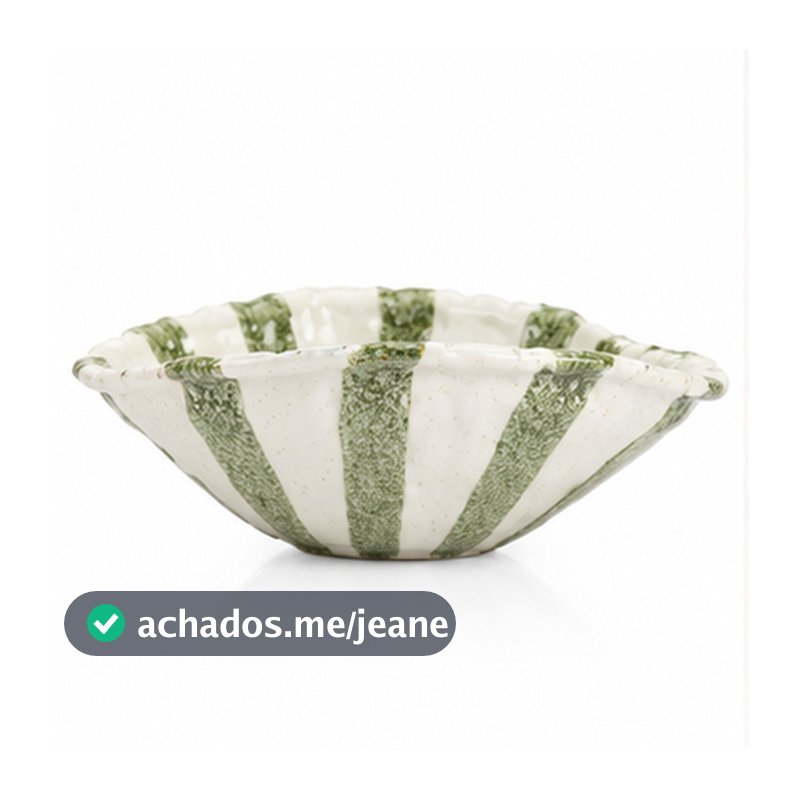 Centro de Mesa Decorativo em Cerâmica Mart Modelo 23401