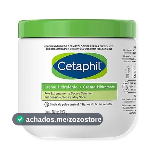 Cetaphil Hidratante Corporal Pele Seca Pote 453g