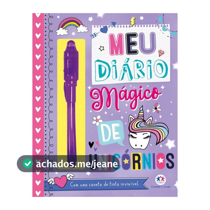 Meu Diário Mágico de Unicórnios
