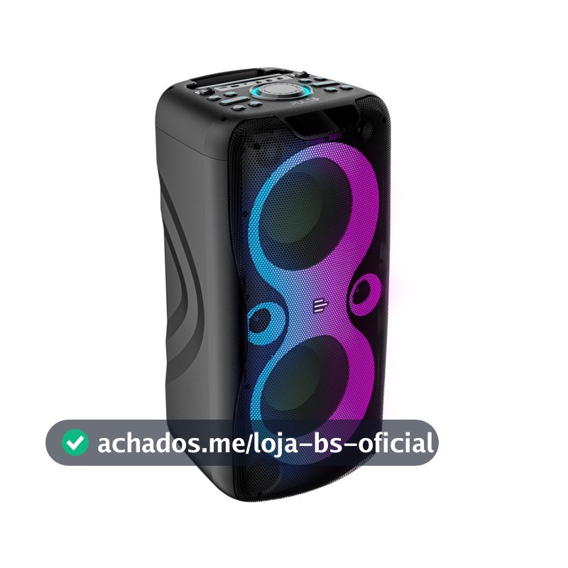 Caixa de Som Pulsebox 2 1100W Bluetooth Bivolt Pulse - SP510