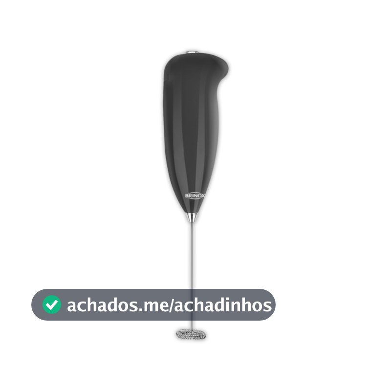 Mixer Brinox Descomplica 22x4,5x4,2 cm Preto - Fácil de usar