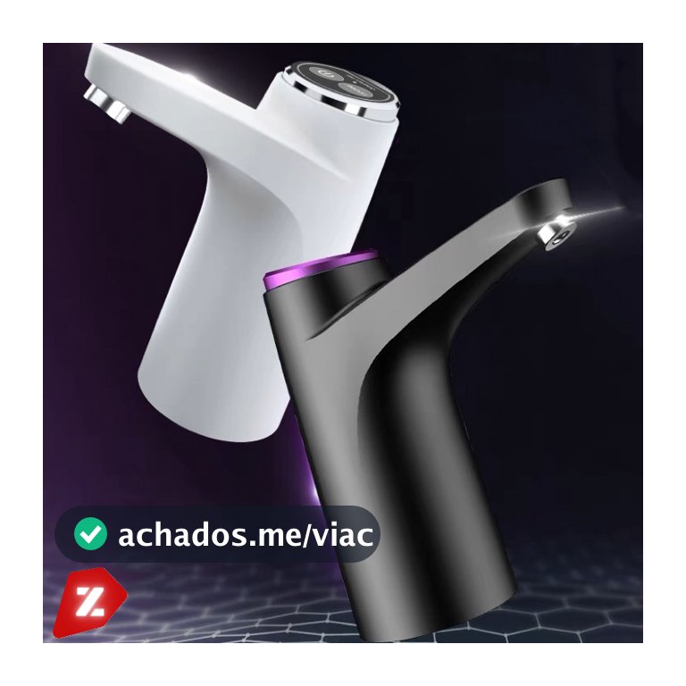 Bomba Elétrica Galão Água 20 Litros Dispensador Recarregável HC