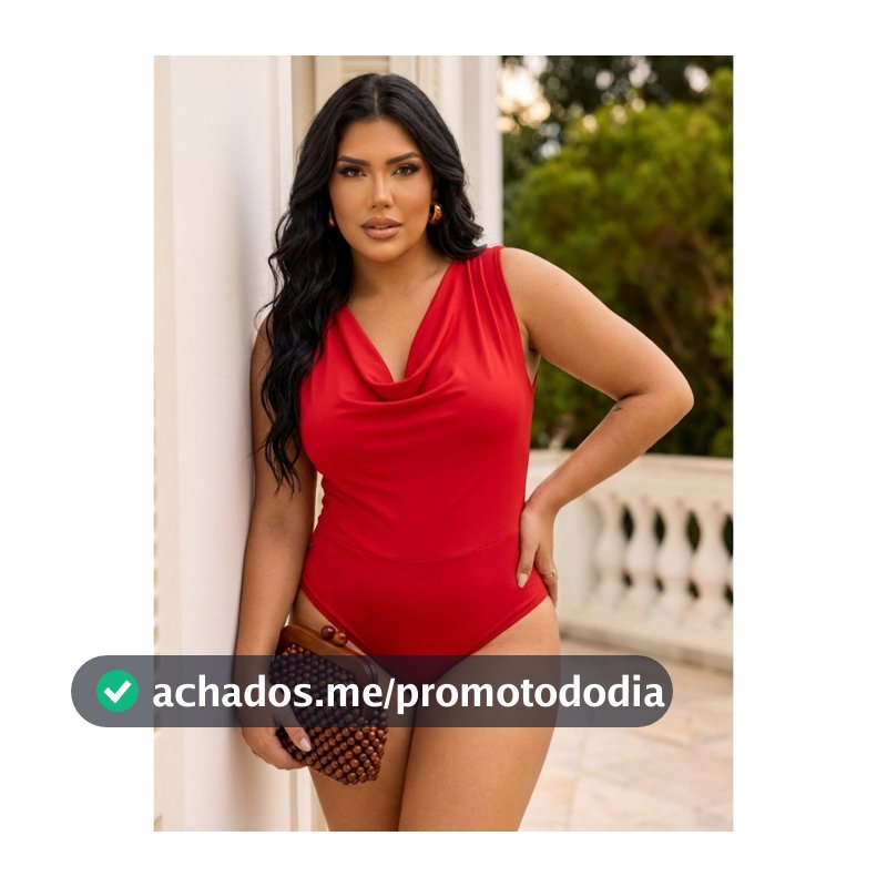Body bory Babado Manga Curta Plus Size Decote Fashion Tendencia Festas Ano novo Natal