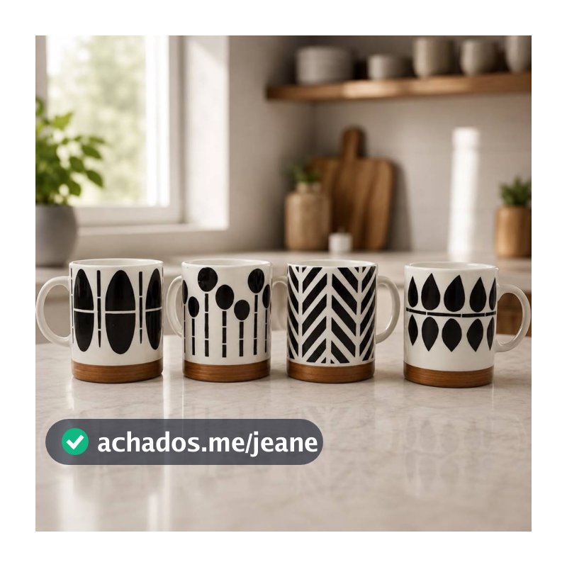 Caneca de Cerâmica 310ml Orgânica