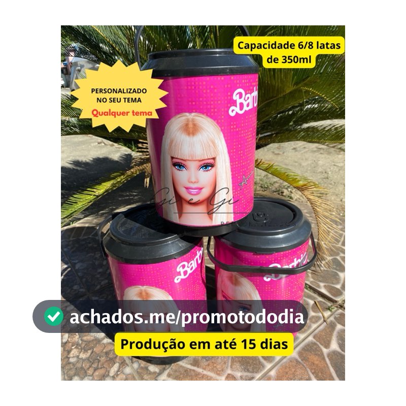 Kit 10, 12, 15 ou 18 COOLER PERSONALIZADOS para festas