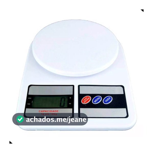 Balança Digital De Cozinha Com Precisão de 1g a 10Kg Função Tare