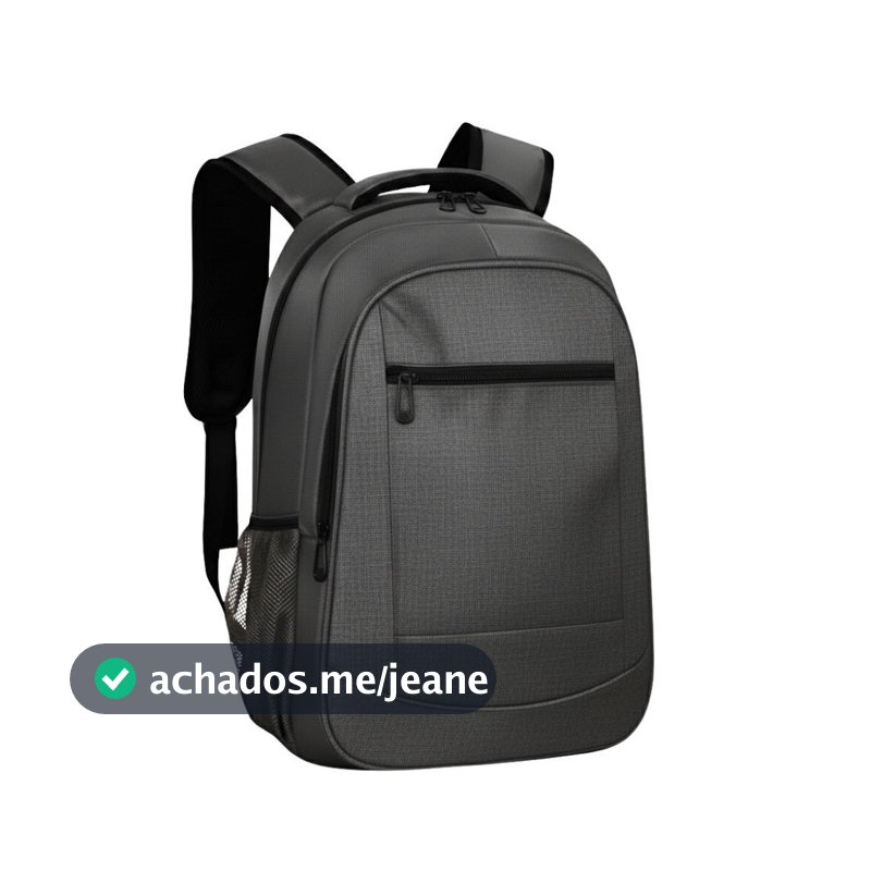 Mochila Nylon Masculina Feminina Executiva Impermeável Reforçada com Compartimento para Notebook