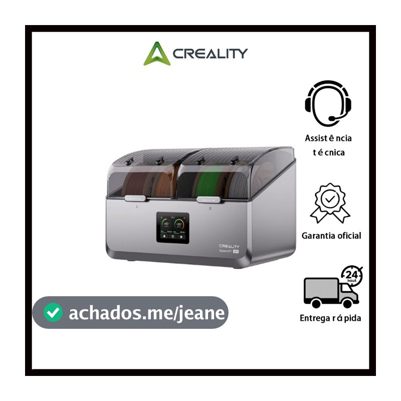 Creality X4 Caixa De Secagem De Filamentos Impressora 3d De 4 Bobinas Cro 220V