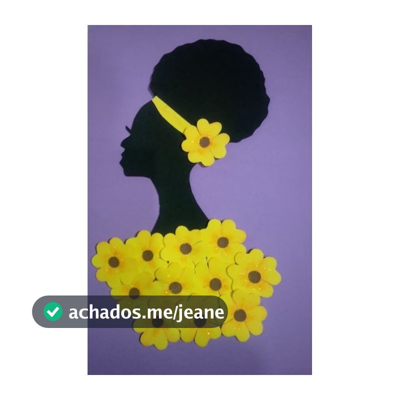 Aplique para painéis Consciência Negra