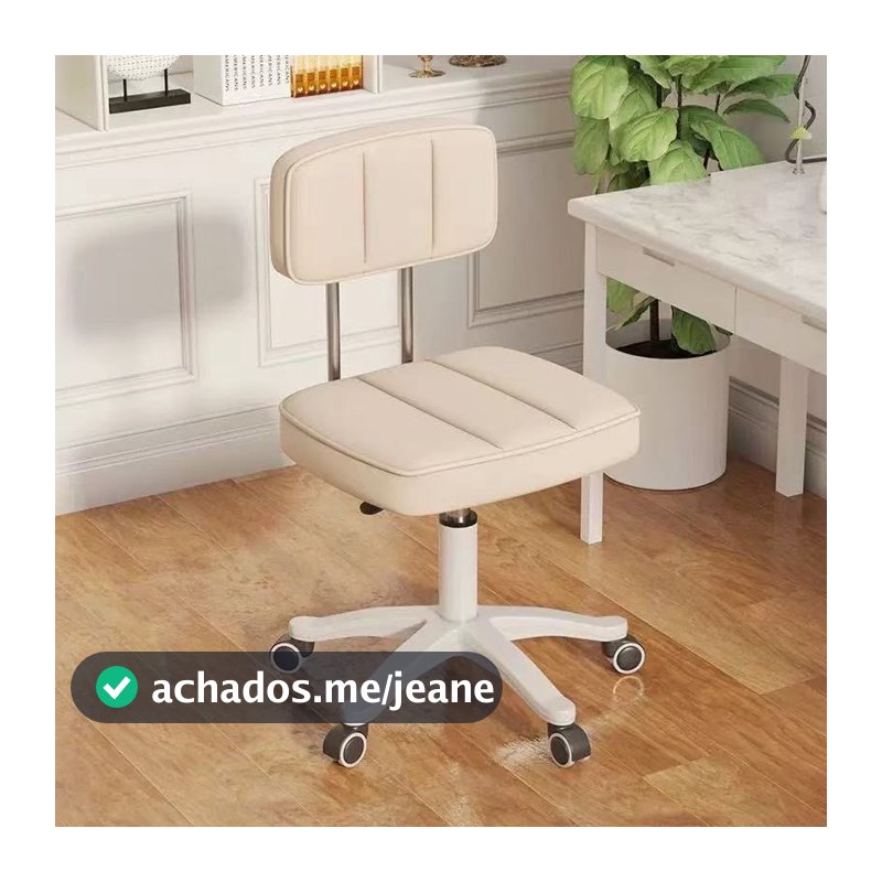 Cadeira com encosto elevável para home office--1157