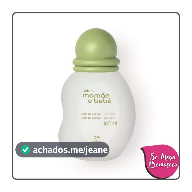 Colônia Mamãe e Bebê - 100 ml - Natura