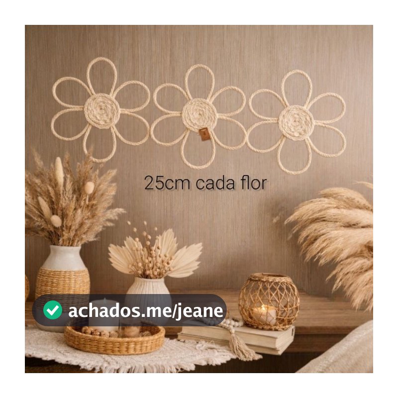 TRIO PURAS decoração de parede rústica, decoração casa, decoração boho, enfeite parede.