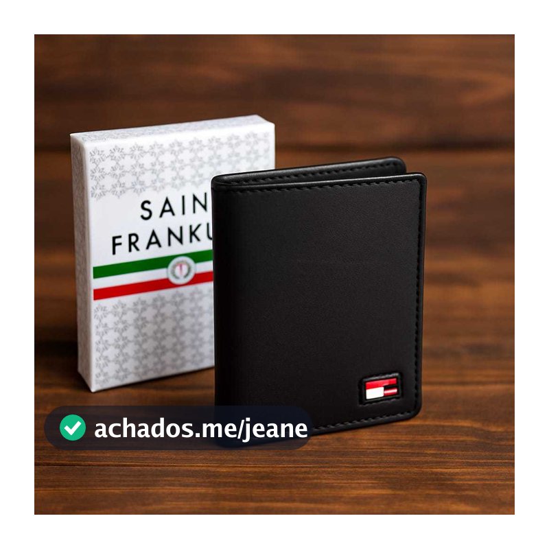 Carteira Masculina Slim Importada Saint Franklin