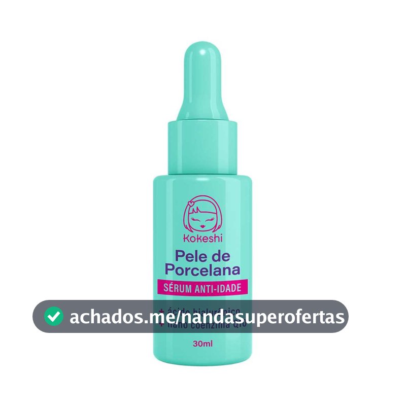 Sérum Facial Anti-idade Pele de Porcelana Kokeshi Regenera 30ml