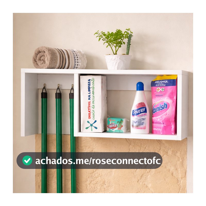 Nicho Multiuso Armário Para Lavanderia Organizador Área De Serviço Mdf Prateleira Casa Promoção