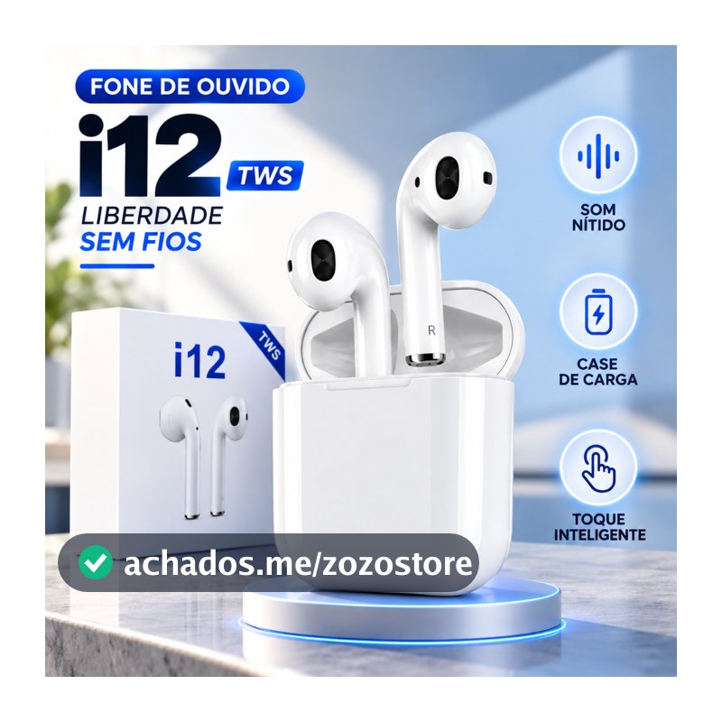 Fone De Ouvido Premium Bluetooth Sem Fio Tws 5.3 Anti-ruído Original Altomex