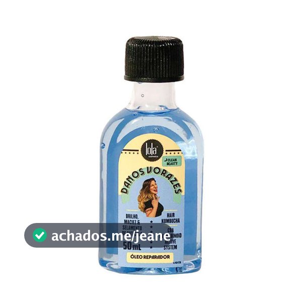 Oleo Reparador Lola Cosmetics Danos Vorazes 50ml