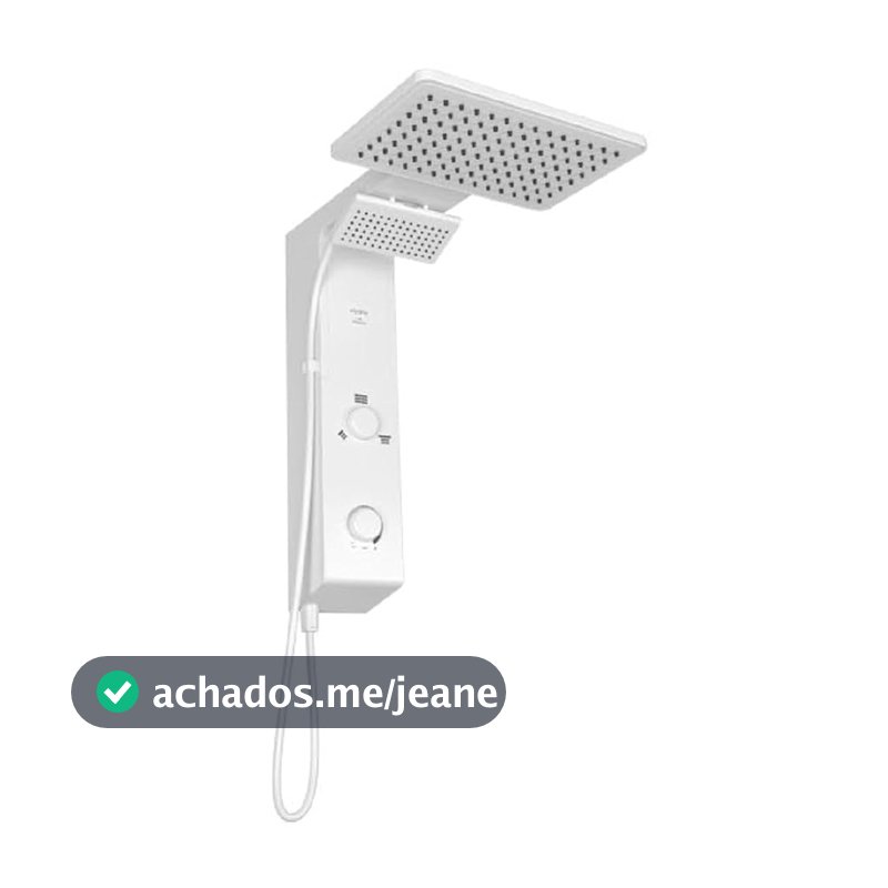 Chuveiro Hydra Falls Eletrônico 127V 5500W Branco
