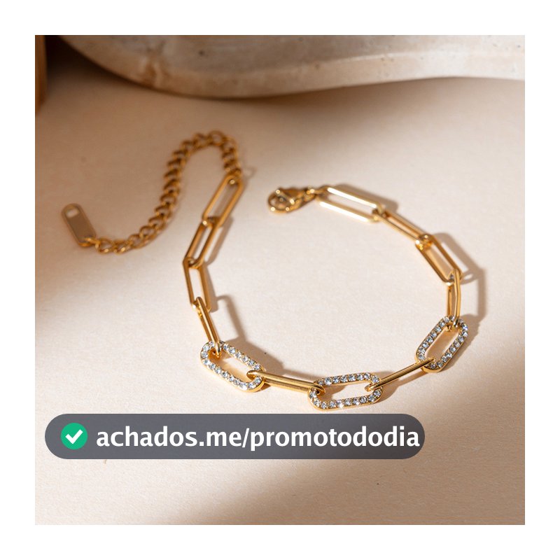 Wanxing europeu americano pulseira de zircão de aço inoxidável não-desbotamento luz luxo High-End mão jóias titânio aço