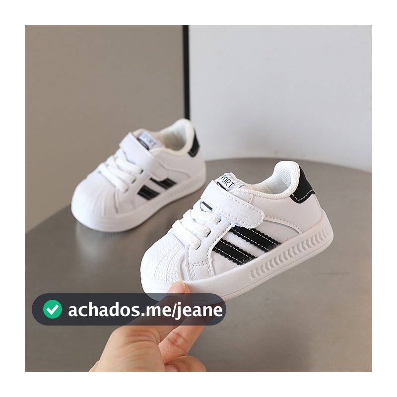 Tênis infantil 0-3 anos de  bebê Calçados infantis Menino Menina Sapatos casuais Leve e macio