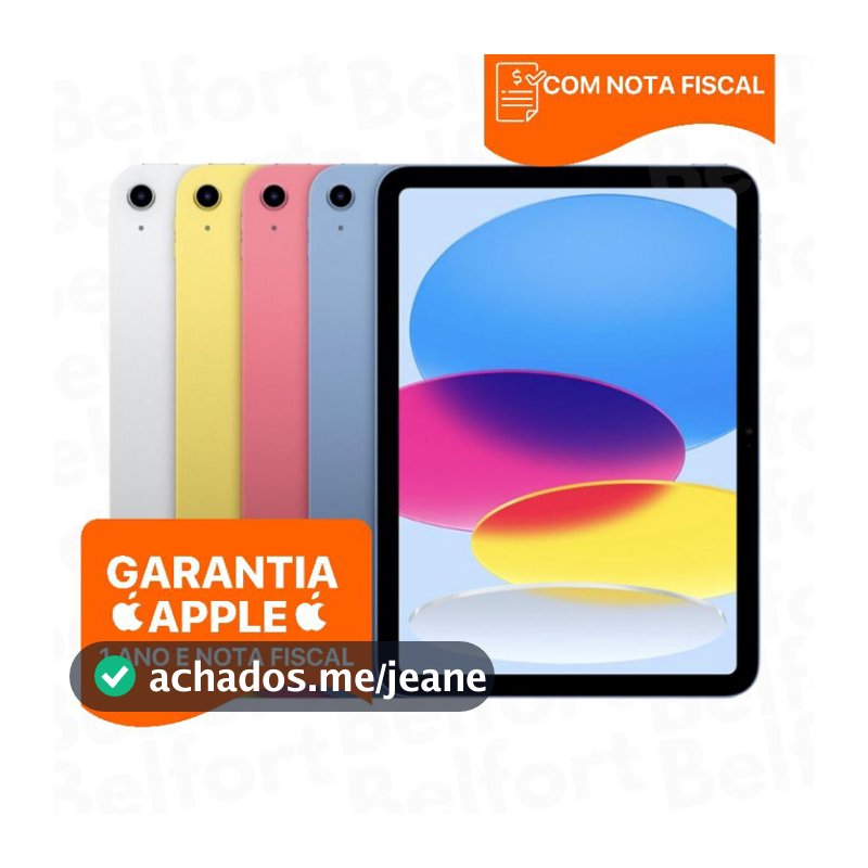 Apple iPad 11 Geração A16 128GB Wi-Fi Tela 11 pol Original Novo Lacrado com Garantia Apple e nota fiscal