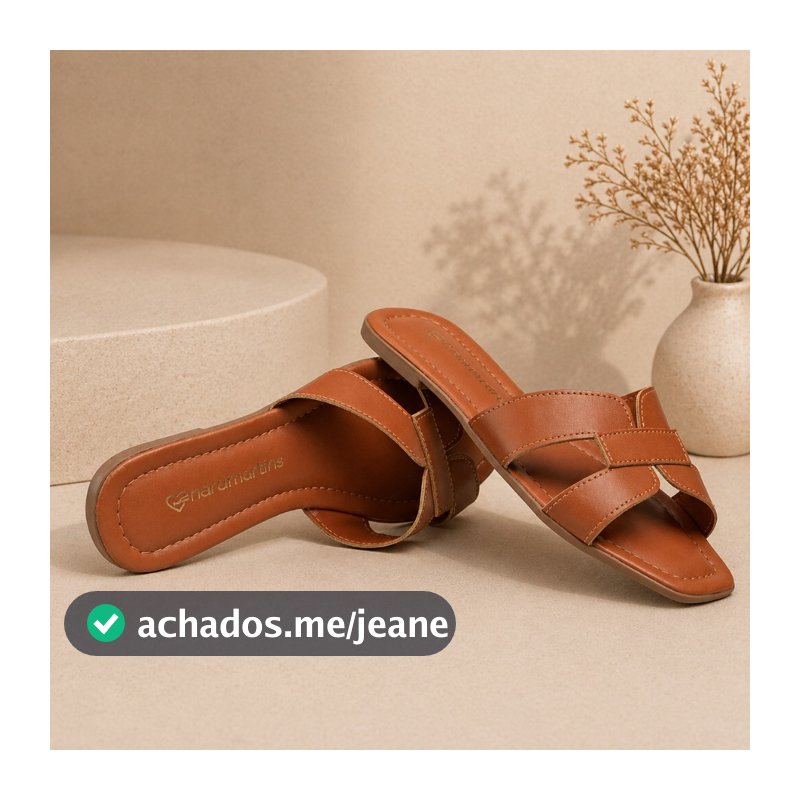 Sandália Rasteirinha H Feminina Super Leve Macia Confortável Casual Moderna Estilo Elegante Verão