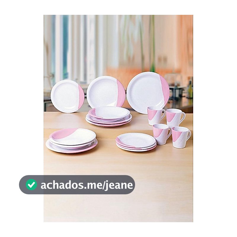 Jogo de jantar Louças pratos e xícaras 20 peças completo de cerâmica Lindas cores ENVIO IMEDIATO