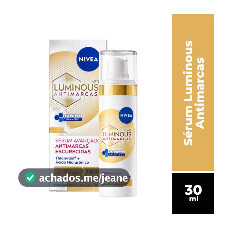 Sérum Facial Cellular Luminous 630 Antimarcas Nivea 30ml