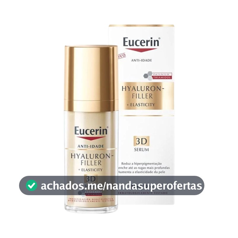 Sérum Facial Antirrugas Eucerin 3d - 30ml Hyaluron-filler Madura Dia/noite