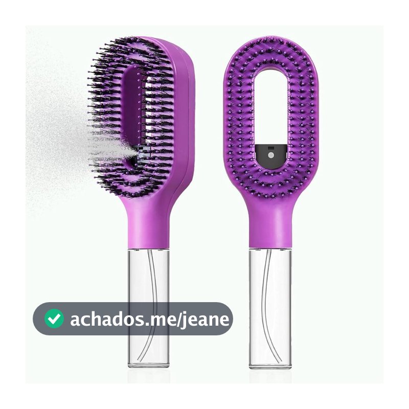 Pente Multifuncional , Com Spray , Pode Amarrar Facilmente Nós , Reduzir A Dor E Pentear Mais Suavemente