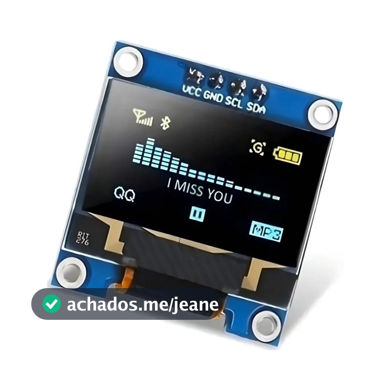 Modulo Display Oled I2c Ssd1306 Tela 0.96 Lcd Arduino Pic