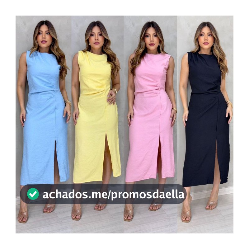 VESTIDO FEMININO SENSORIAL COM DETALHE DE PINÇAS: CONFORTO E ESTILO PARA TODOS OS MOMENTOS