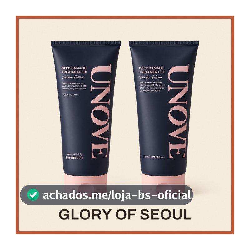 UNOVE Deep Damage Treatment EX 207ml, Repair Hair Mask 320ml