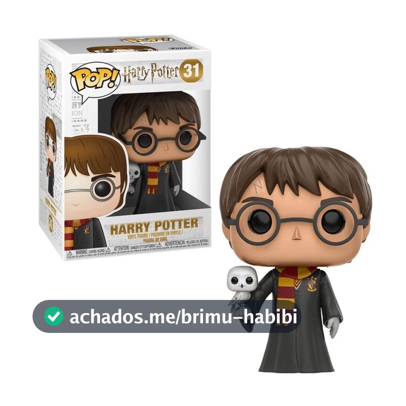 Boneco Funko POP! Harry Potter - Harry Potter com Edwiges