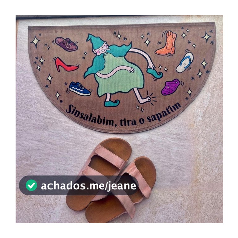 Tapete Sinsalabim, Tira o Sapatim - Meia Lua